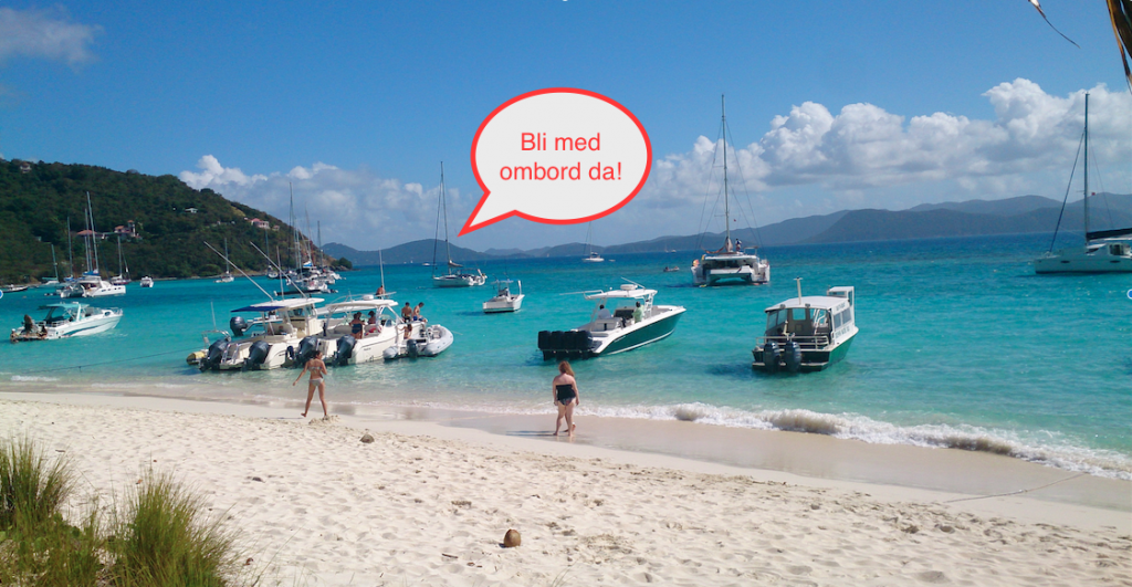 Just another day in Paradise, White Bay, Jost van Dyke, BVI